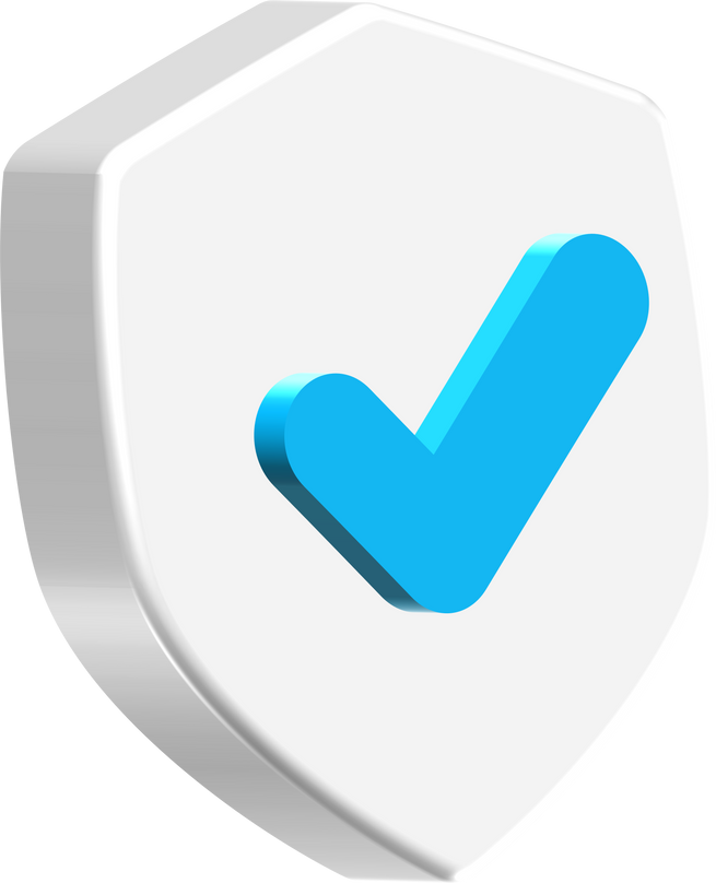 Safe icon 3D rendering