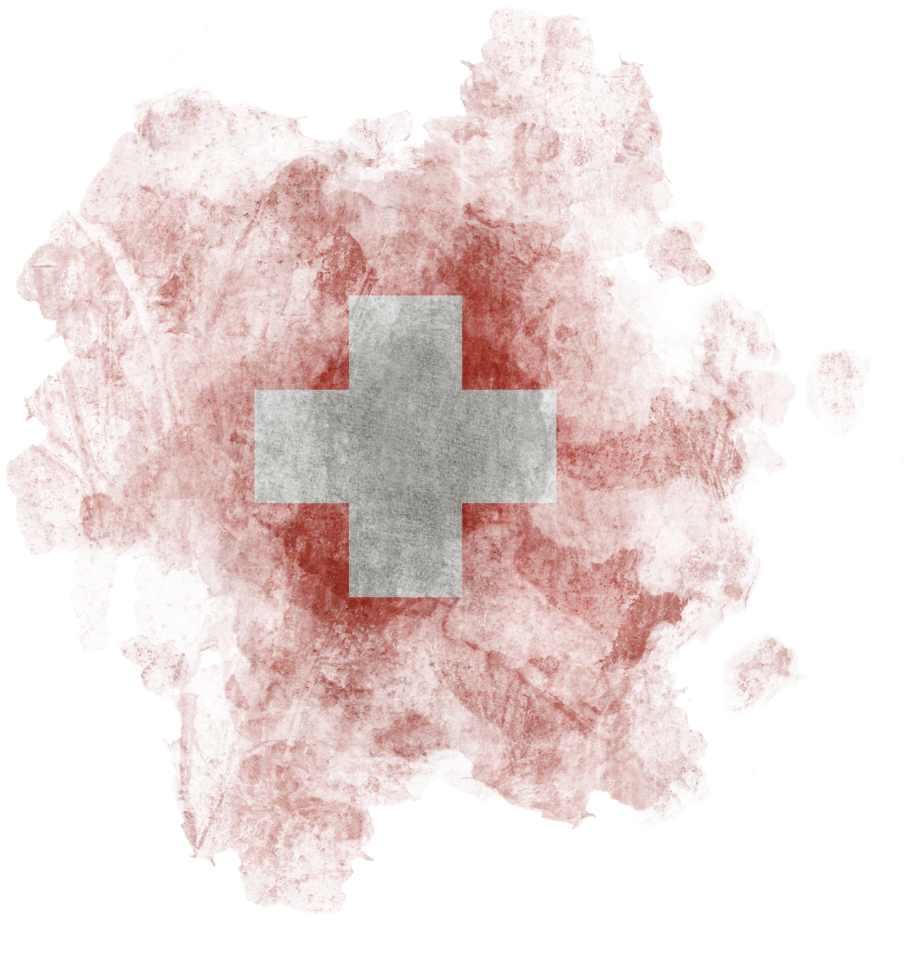 Switzerland Brush Flag
