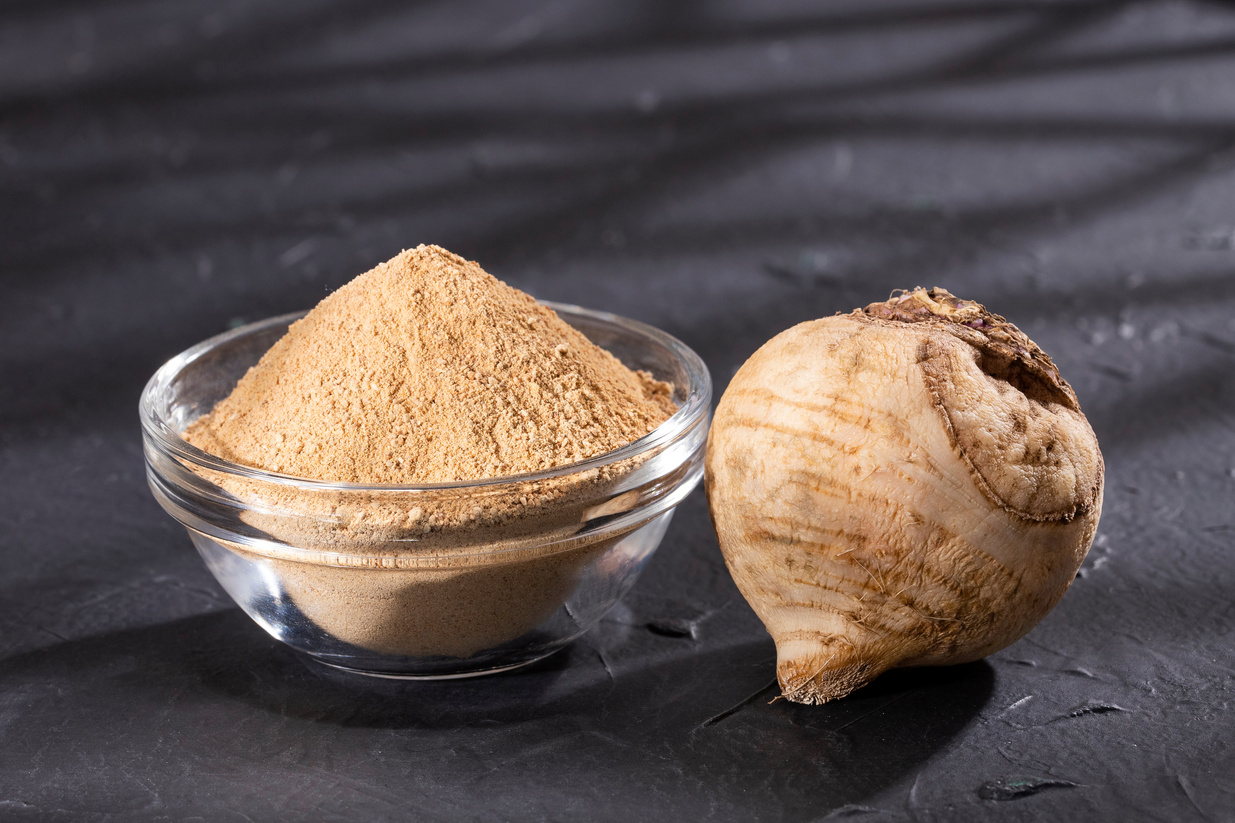 Maca root or peruvian ginseng - Lepidium meyenii